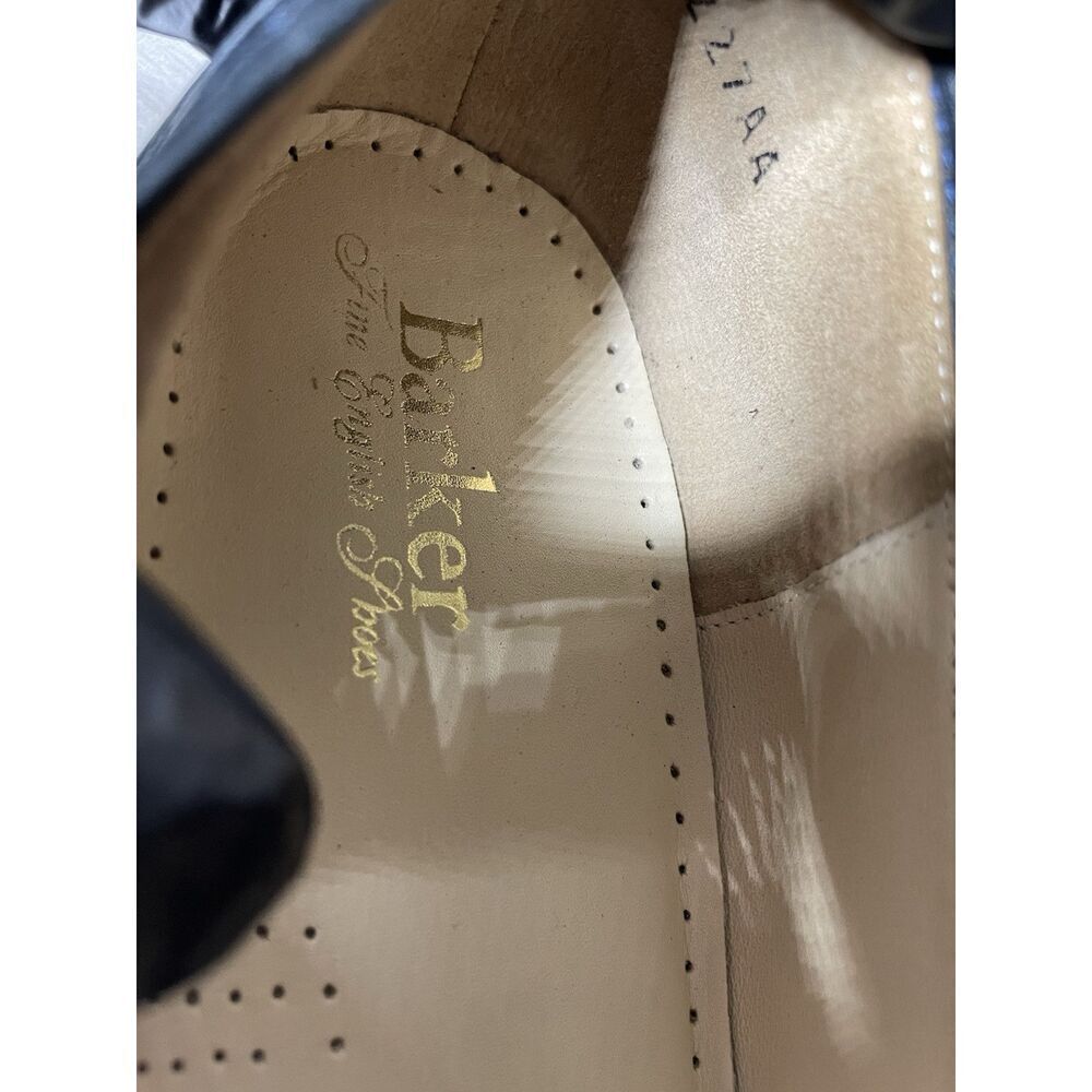 Barker Flex Fine English Shoes Navy Blue Leather Loafers Women Sz 7AA US/37.5EU - Picture 16 of 16